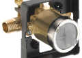 DELTA® R10000-UNWSHF MultiChoice® Universal Tub and Shower Rough-In Valve Body, Forged Brass Body