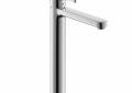 Hansgrohe 31020001 Metris S Tall Bathroom Faucet, Commercial, 1.2 gpm Flow Rate, 9-7/8 in H Spout, 1 Handles, Pop-Up Drain, 1 Faucet Holes, Polished Chrome, Function: Traditional