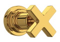 Rohl® A4212XMULBTO Modern Volume Control/Diverter, Unlacquered Brass