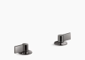 Kohler K-77974-4-TT Components(TM) Bathroom Sink Handles with Lever Design - Vibrant Titanium