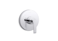 Kohler K-TS97018-4-CP Avid(R) Rite-Temp(R) Valve Trim with Lever Handle - Polished Chrome
