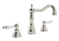 ROHL AC107OP-PN-2 Arcana Column Spout Widespread Bathroom Faucet - Polished Nickel