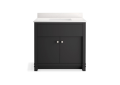 Kohler® 33266-DWG 33266 Alouette™ Contemporary Bathroom Vanity Cabinet, 39-5/16 in OAH 37 in OAW 22-7/16 in OAD, Floor Mount