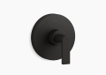 Kohler K-TS73115-4-BL Composed(R) Rite-Temp(R) Valve Trim with Lever Handle - Matte Black