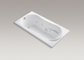 Kohler 1157-0 6' Drop-In/Three-Wall Alcove Whirlpool