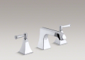 Kohler T469-4S-CP Deck-Mount Bath Faucet, Stately Design and Lever Handles