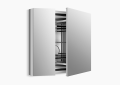 Kohler® 99009-NA Verdera® Double Door Medicine Cabinet, 4-3/4 in OAL x 34 in OAW x 30 in OAH, Anodized Aluminum