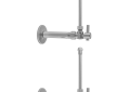Jaclo® 616-2-62-PCH 616-2-62 Quarter Turn Angle Pattern Faucet Supply Kit, 8 Pieces