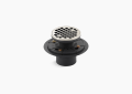 Kohler® 9135-SN ClearFlo™ Round Shower Drain, PVC/Brass Drain