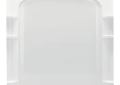 Sterling® 72232100-0 Shower Back Wall, Ensemble®, 60 in L x 72-1/2 in W, Solid Vikrell®