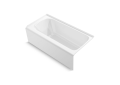 Kohler(R) K-25830-RA-0 Avec(R) 60" x 30" Alcove Bath, Right Drain - White