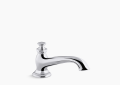 Kohler® 72777-CP Artifacts® Non-Diverter Bath Spout, 15 gpm, 3 in Spout Height and 9 in Spout Reach, Brass, Polished Chrome