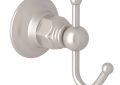 ROHL ROT7STN Wall Mount Single Robe Hook - Satin Nickel