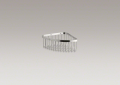 Kohler® 1896-BS Medium Shower Basket, 3 in H x 6-1/4 in W x 6-1/4 in D, Stainless Steel, Brushed Stainless Steel