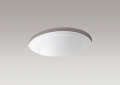 Kohler K-2319-0 Bancroft Under-Mount Bathroom Sink - White