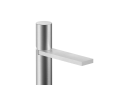 Fantini 31933003WU Single-control Washbasin Mixer with Extended Spout - Brushed Stainless Steel