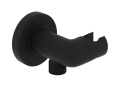 ROHL CD8000MB Pivoting Handshower Holder with Hose Outlet - Matte Black