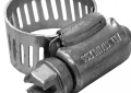 Jones Stephens™ G11006 Full size Gear Clamp, 3/8 to 7/8 in Clamp, #6 Trade, Stainless Steel Band, Stainless Steel Bolt, Domestic