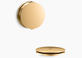 Kohler K-T37392-2MB PureFlo Rotary-Turn Bath Drain Trim - Vibrant Brushed Moderne Brass
