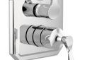 Brizo® T75P530-PC Pressure Balance Valve With Integrated 3-Function Diverter Trim, 5 gpm Valve, Polished Chrome
