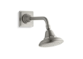 Kohler® 13137-AK-BN Single-Function Showerhead With Katalyst® Air-Induction Spray, Pinstripe®, 2.5 gpm Minimum, 1 Spray, Wall Mount, 5-9/16 in Dia x 4-5/8 in H Head