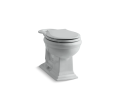Kohler® 4387-95 Comfort Height® Memoirs® Toilet Bowl, Ice Gray™, Elongated Shape, 12 in Rough-In