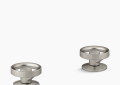 Kohler K-77974-9-BN Components(R) Industrial Bathroom Sink Faucet Handles - Vibrant Brushed Nickel