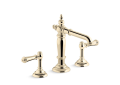 Kohler® 98068-4-AF Artifacts Lever Handle Bathroom Sink Faucet Handle, Brass, Vibrant French Gold