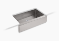 Kohler K-5415-NA Strive Under-Mount Large Single-Bowl Kitchen Sink with Tall Apron