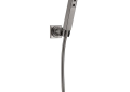 DELTA® 55567-SS-PR Universal Handshower, 1-Function Shower Head, 1.75 gpm Flow Rate, 60 to 82 in L Hose, Lumicoat™ Stainless, Import