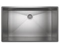 ROHL Forze Single Bowl Stainless Steel Kitchen Sink - Brushed Stainless Steel