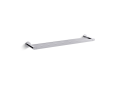 Kohler® 73144-CP Composed® Double Towel Bar, 24 in L Bar, 2 in OAH x 5-3/4 in OAD, Metal