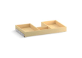 Kohler® 99680-SH18-1WR Roll-Out Tray, For Use With Harken™ K-33559 36 in Bathroom Vanity, Solid Wood/Veneer, Oxford Maple