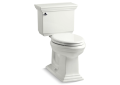 Kohler® 3817-NY 2-Piece Toilet, Memoirs® Comfort Height®, Elongated Bowl, 16-1/2 in H Rim, 12 in Rough-In, 1.28 gpf, Dune