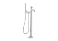 Kohler® T27025-4-CP T27025-4 Occasion® Floor Mount Tub Faucet, 1.75 gpm Flow Rate, Polished Chrome, 1 Handles