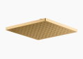 Kohler K-26149-2MB Honesty(R) 10" Single-Function Rainhead, 2.5 GPM - Vibrant Brushed Moderne Brass