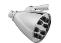 Jaclo® B730-PCH B730 Storm, 2 Sprays, 3.5 in Dia Head, Domestic