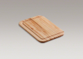 Kohler® 3294-NA Undertone® Cutting Board, 17 in L x 12 in W x 1-1/4 in THK, Hardwood
