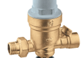 Caleffi 553542A AutoFill 1/2 inch Male Union Inlet x 1/2 inch Female Outlet Brass Body Automatic Water Boiler Feed