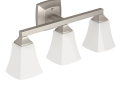Moen® YB5163BN Voss™ Reversible Bath Light, 110 V AC, Brushed Nickel Housing, Import