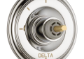 DELTA® T11897-PNLHP 2-Port 3-Setting Diverter Trim, Brilliance® Polished Nickel