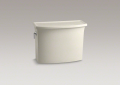 Kohler® 4431-96 Archer® Toilet Tank, 1.28 gpf, 3 in Left Hand Lever Flush, Biscuit