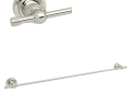 Rohl® A1489IWPN Campo Transitional Towel Bar, 30 in L Bar, Brass