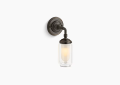 Kohler K-72584-BZL Artifacts(TM) One-Light Sconce - Oil Rubbed Bronze