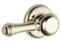 DELTA® 79760-PN Cassidy™ Universal Mount Toilet Tank Flush Lever With Traditional Handle, Metal, Polished Nickel, Import