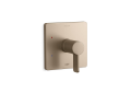 Kohler(R) K-TS23501-4-BV Parallel(R) Rite-Temp(R) Shower Valve Trim - Vibrant Brushed Bronze