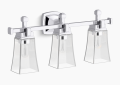 Kohler K-31757-SC03-CPL Riff(R) Three-Light Sconce - Polished Chrome