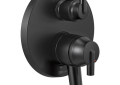 DELTA® T27859-BL Monitor® 14 Contemporary Valve Trim With 3-Setting Integrated Diverter, Matte Black