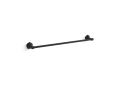 Kohler® 27061-BL 27061 Occasion® Towel Bar, 24 in L Bar, 2-5/16 in OAH 3-1/2 in OAD, Zinc