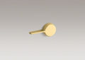 Kohler® 9466-L-PB Cimarron® Left Hand Trip Lever, 2-5/8 in L Arm, Solid Brass, Vibrant® Polished Brass